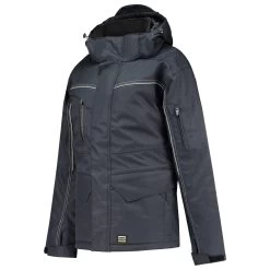 Midi Parka Canvas 402007 Navy L