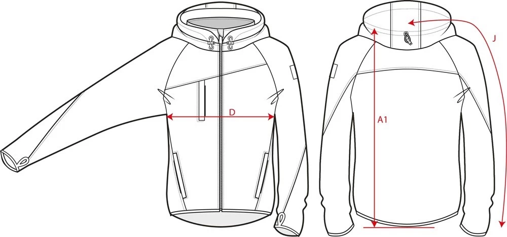 Tricorp Jack Premium Capuchon Ink Maat XL 8 Tricorp Jack Premium Capuchon Ink Maat XL - Afbeelding 6