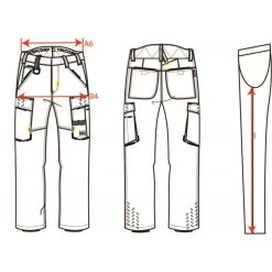 Werkbroek Twill -Winkel Voor Werkkleding 502023BLACK48 5