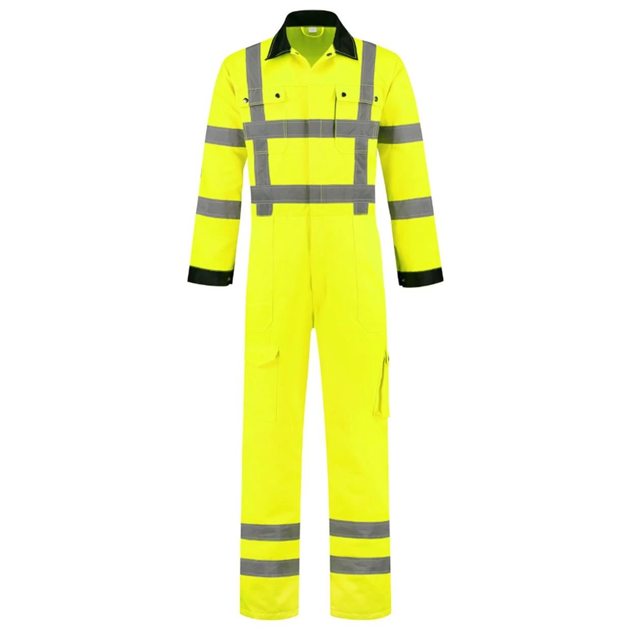 De Boer Overall High Visibility Polyester/Katoen RWS Geel Maat 44 3 De Boer Overall High Visibility Polyester/Katoen RWS Geel Maat 44
