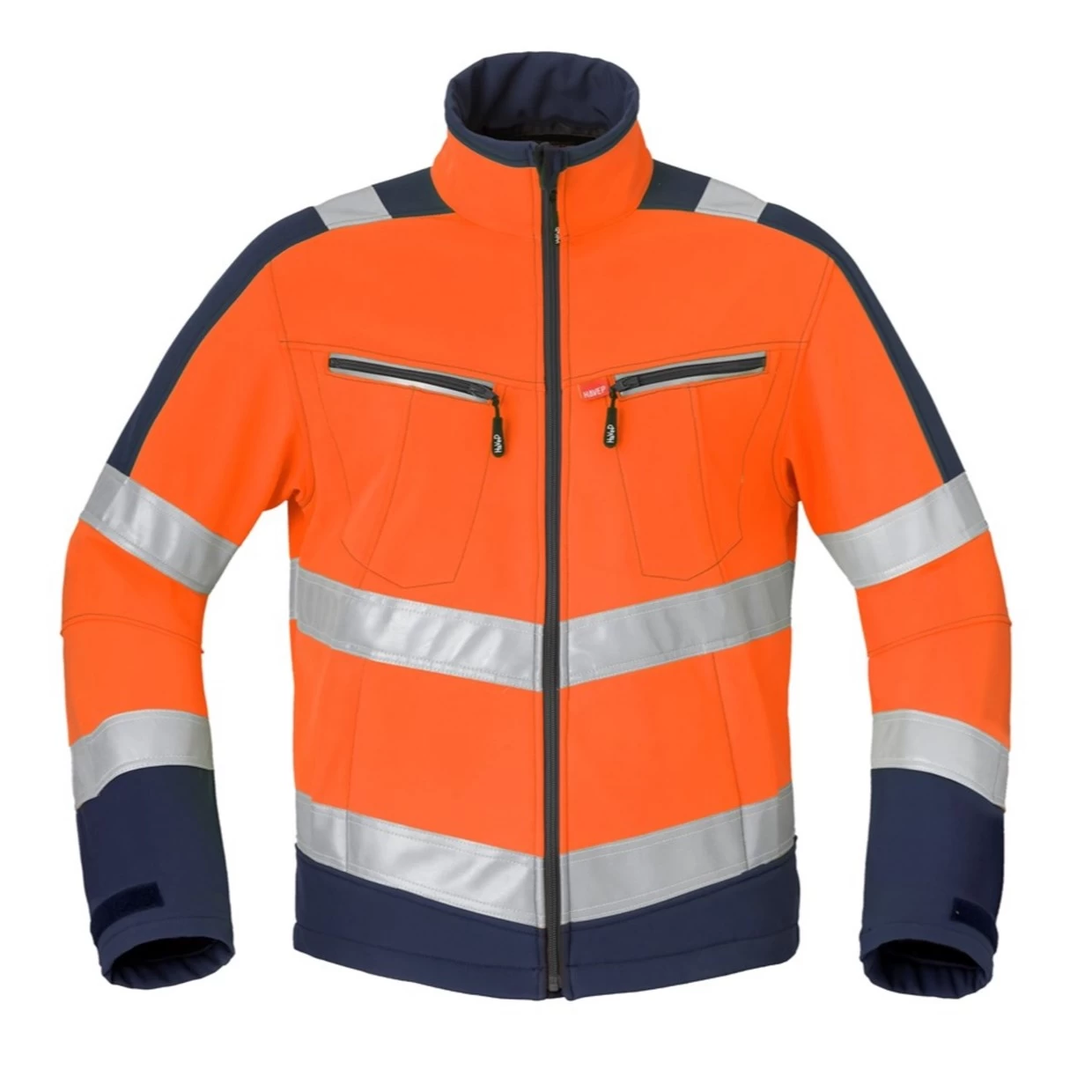 HAVEP Softshell Jas High Visibility Oranje/Marine Maat 3XL 3 HAVEP Softshell Jas High Visibility Oranje/Marine Maat 3XL