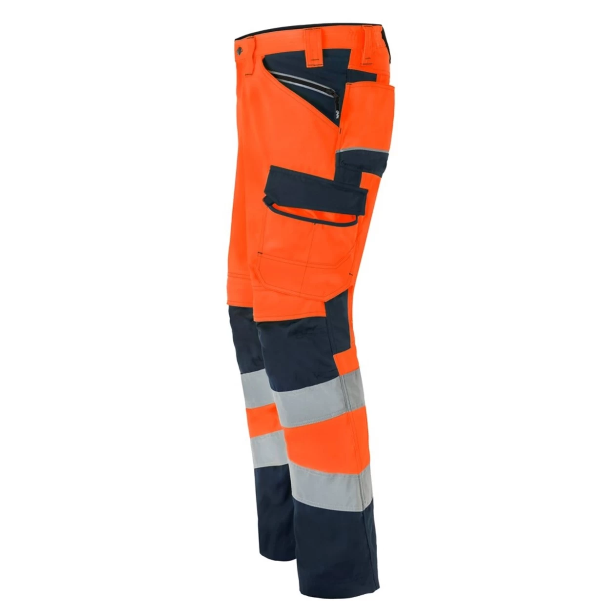 Werkbroek Havep® High Visibility 44 Fluo Oranje/Marine 4 Werkbroek Havep® High Visibility 44 Fluo Oranje/Marine - Afbeelding 2
