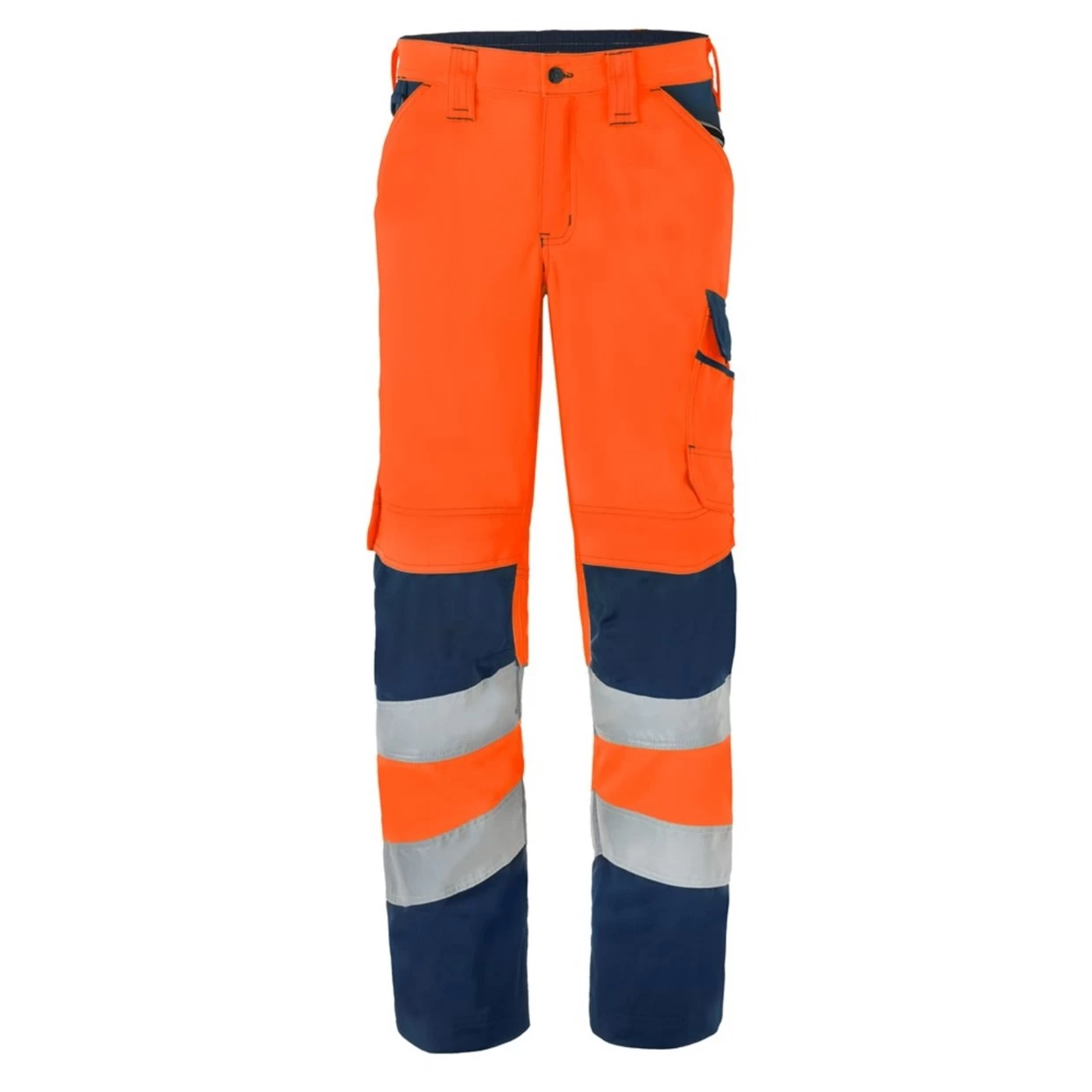 Werkbroek Havep® High Visibility 44 Fluo Oranje/Marine 3 Werkbroek Havep® High Visibility 44 Fluo Oranje/Marine