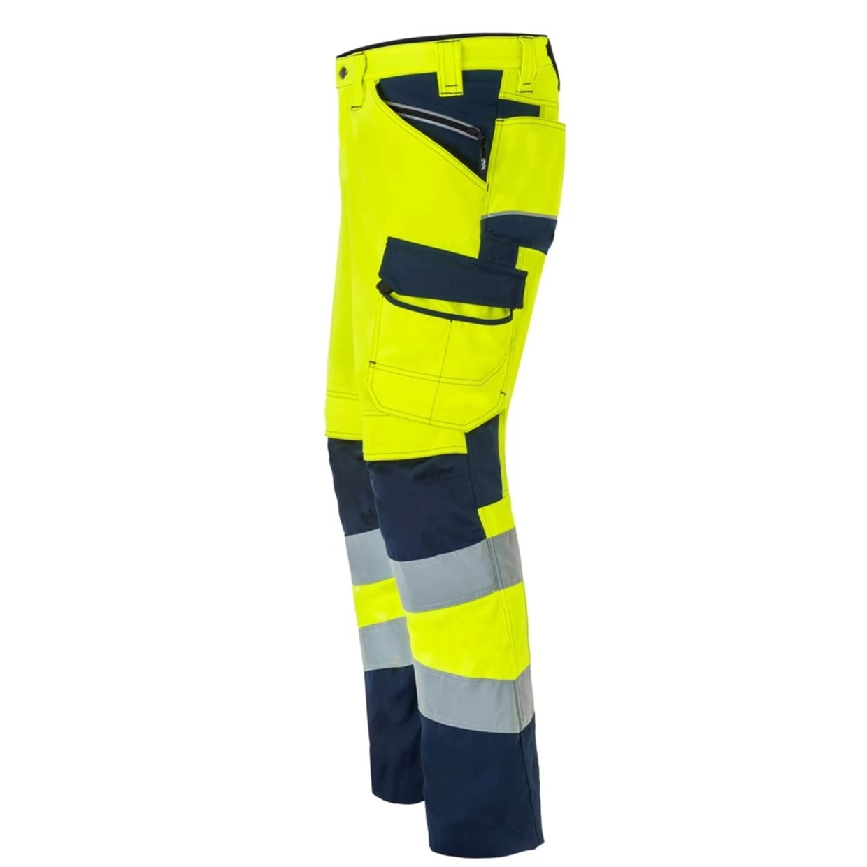 Werkbroek Havep® High Visibility 44 Fluo Geel/Marine 4 Werkbroek Havep® High Visibility 44 Fluo Geel/Marine - Afbeelding 2