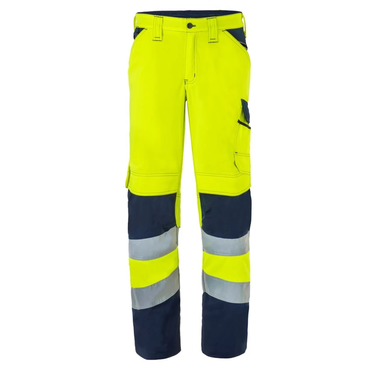 Werkbroek Havep® High Visibility 44 Fluo Geel/Marine 3 Werkbroek Havep® High Visibility 44 Fluo Geel/Marine
