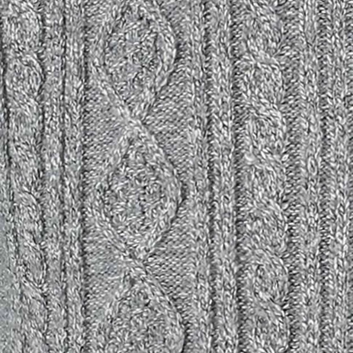 Mongo Cable Cardigan Vest Grijs L 8 Mongo Cable Cardigan Vest Grijs L - Afbeelding 6