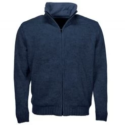 Pure Wool Vest MNL-1703 Marine Maat L