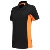 Poloshirt Bicolor Dames 202003 Blackoran 3Xl -Winkel Voor Werkkleding TRP202003BLACKORANXS