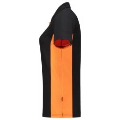 Poloshirt Bicolor Dames 202003 Blackoran 3Xl -Winkel Voor Werkkleding TRP202003BLACKORANXS 3