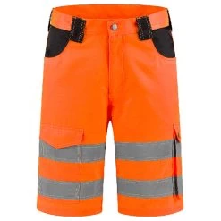 De Boer Hi-Vis RWS Korte Broek Oranje Maat 46