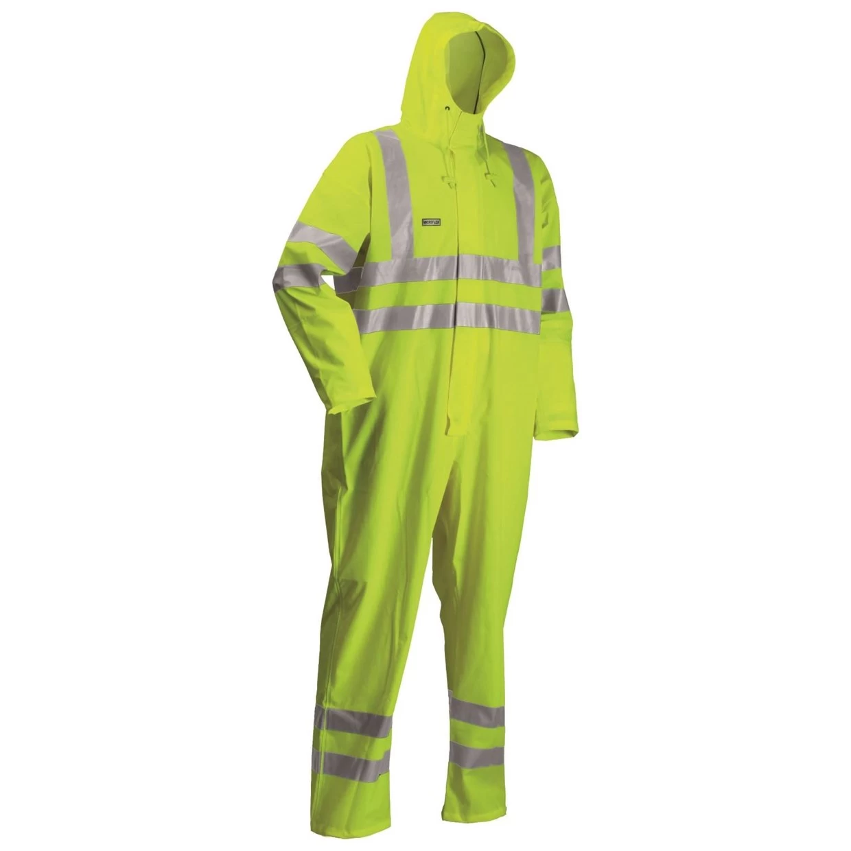 De Boer Hi-Vis Spuitoverall Microflex Geel Maat 4XL 3 De Boer Hi-Vis Spuitoverall Microflex Geel Maat 4XL