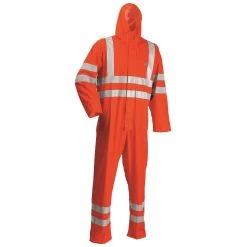 De Boer Hi-Vis Spuitoverall Microflex Oranje Maat 3XL
