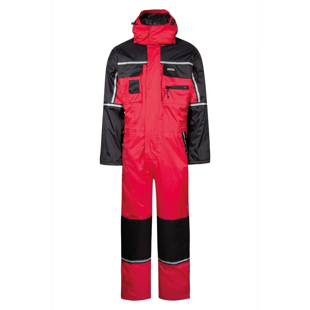 De Boer Winter Regenoverall Rood/Zwart Maat 2XL 3 De Boer Winter Regenoverall Rood/Zwart Maat 2XL