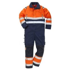 Fristads Hi-Vis Overall 8618 Oranje/Marine Maat S