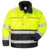 Fristads Hi-Vis Winterjack 444 PP Geel/Zwart Maat L