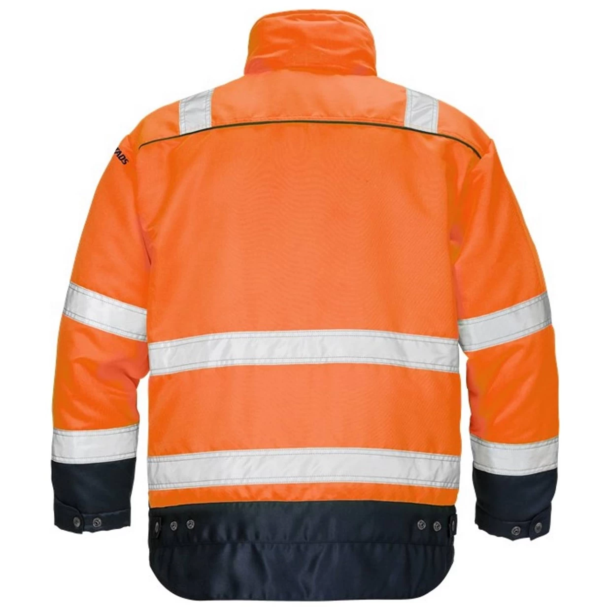 Fristads Hi-Vis Winterjack 444 PP Oranje/Marine Maat 2XL 4 Fristads Hi-Vis Winterjack 444 PP Oranje/Marine Maat 2XL - Afbeelding 2
