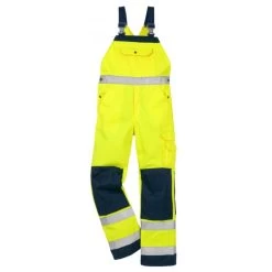 Fristads Hi-Vis Amerikaanse Overall 1001 Geel/Marine Maat 48
