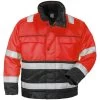 Fristads Hi-Vis Winterjack 444 PP Rood/Zwart Maat 2XL -Winkel Voor Werkkleding frw 100496396