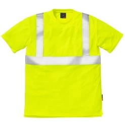 Fristads Kansas Hi-Vis T-shirt 7411 TP Geel Maat XL