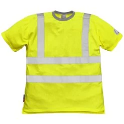 Fristads Kansas Hi-Vis T-shirt 7024 TPR Geel Maat 2XL