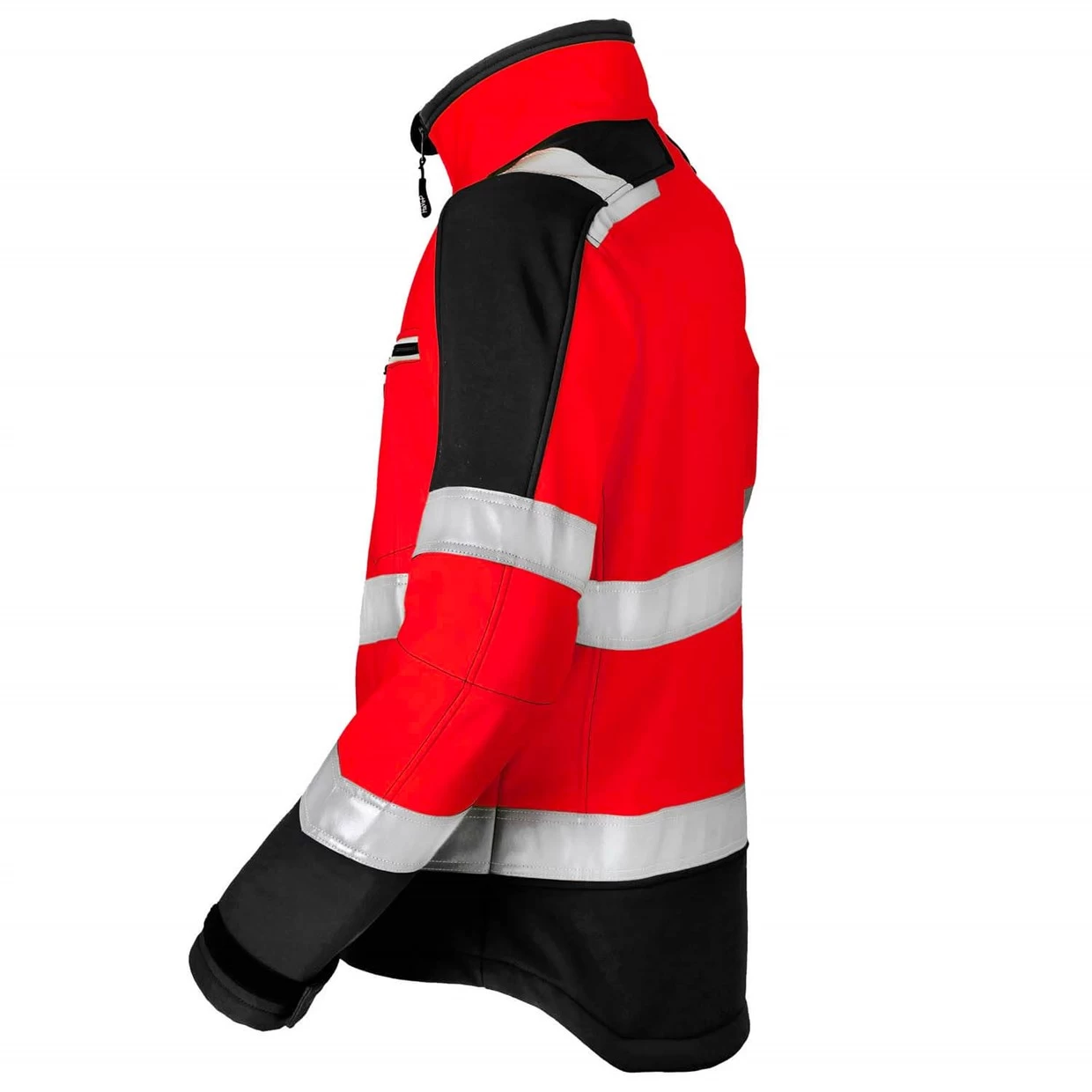 Havep Hi-Vis Softshell Jas Rood/Grijs Maat 3XL 4 Havep Hi-Vis Softshell Jas Rood/Grijs Maat 3XL - Afbeelding 2