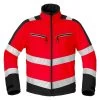 Havep Hi-Vis Softshell Jas Rood/Grijs Maat 3XL -Winkel Voor Werkkleding havep hi vis softshell jas rood grijs
