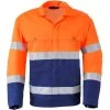 HAVEP Hi-Vis Jack 5105 Blauw/Oranje Maat 60 2 HAVEP Hi-Vis Jack 5105 Blauw/Oranje Maat 60 -Winkel Voor Werkkleding havep jack 5105 drukknoop blauw oranje
