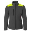 HaVeP Softshell Jas 40215 Grijs/Geel Maat XL -Winkel Voor Werkkleding havep softshell jas 40215 grijs geel