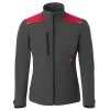 HaVeP Softshell Jas 40215 Grijs/Rood Maat 2XL -Winkel Voor Werkkleding havep softshell jas 40215 grijs rood