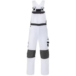 HaVeP Amerikaanse Overall Attitude 20195 Wit/Charcoal Grijs Maat 64