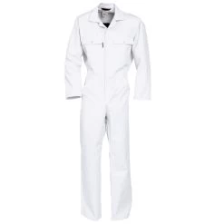 Havep Basic Katoen Overall 2090 Wit Maat 52