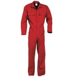 Havep Basic Polyester/Katoen Overall 2166 Rood Maat 60