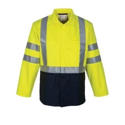 HAVEP Multi Protector Korte Jas/Vest 30008 Geel/Marine Maat 62