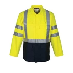 HAVEP Multi Protector Korte Jas/Vest 30012 Geel/Marine Maat 46