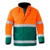 HAVEP Hi-Vis Parka Jas 4133 Oranje/Groen Maat 2XL -Winkel Voor Werkkleding hvp 4133 n3c8a