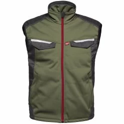 HaVeP Bodywarmer Attitude 50184 Groen/Charcoal Grijs Maat L