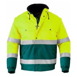HAVEP Hi-Vis All Season Jack 5139 Geel/Groen Maat 2XL