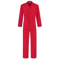 De Boer Kinderoverall Rood Maat 86
