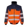 Mascot Hi-Vis Pilotenjas Livigno Blauw/Oranje Maat 2XL -Winkel Voor Werkkleding mascot livigno pilotjack blauw oranje