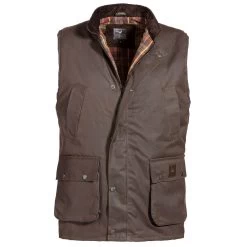 Mongo Gilet Wilson Bruin Maat L
