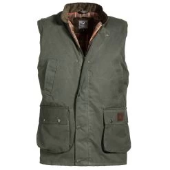 Mongo Gilet Wilson Olijf Maat L