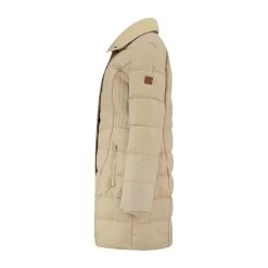 Mongo Olivia Winterjas Beige - Maat M -Winkel Voor Werkkleding mongo olivia jacket winterjas beige 3