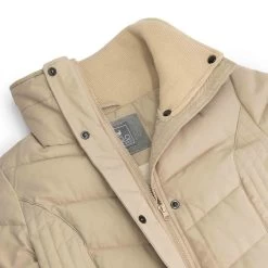Mongo Olivia Winterjas Beige - Maat M -Winkel Voor Werkkleding mongo olivia jacket winterjas beige 4