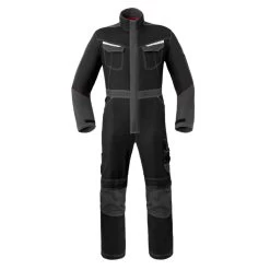 Havep Attitude Polyester/Katoen Overall 20199 Zwart/Charcoal Grijs Maat 48