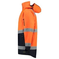Tricorp Hi-Vis Parka Jas 403004 Oranje Marine Maat M -Winkel Voor Werkkleding parka iso20471 bicolor xs fluor orange 8