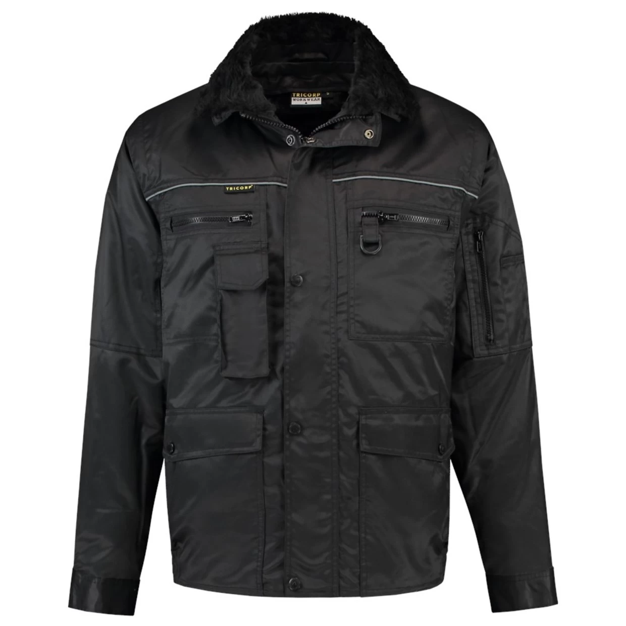 Tricorp Pilotenjas Industrie Zwart Maat L 4 Tricorp Pilotenjas Industrie Zwart Maat L - Afbeelding 2