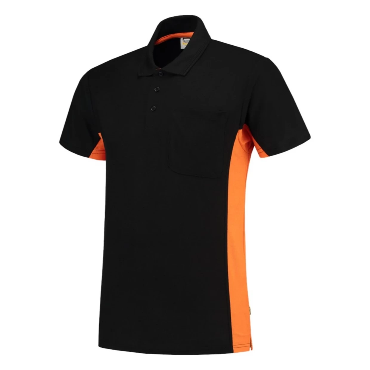 Tricorp Poloshirt Workwear 202002 180gr Zwart/Oranje Maat XL 3 Tricorp Poloshirt Workwear 202002 180gr Zwart/Oranje Maat XL