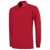 Tricorp Poloshirt Casual 201009 180gr Longsleeves Rood Maat 3XL -Winkel Voor Werkkleding poloshirt lange mouw xs red