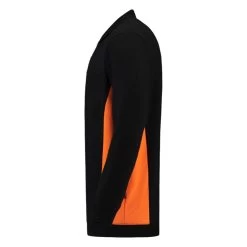 Tricorp Polosweater Zwart-Oranje Maat 2XL -Winkel Voor Werkkleding polosweater bicolor borstzak xs black orange 3