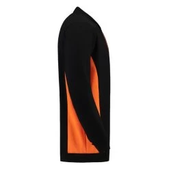 Tricorp Polosweater Zwart-Oranje Maat 2XL -Winkel Voor Werkkleding polosweater bicolor borstzak xs black orange 4